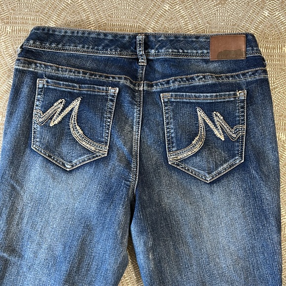 Maurices Dark Blue Flare Jeans - Picture 4 of 10